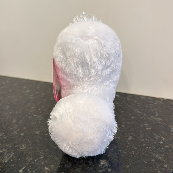 The Secret Life Of Pets 2 Gidget Plush Toy Cuddle Silver Crown - Picture 4 of 8